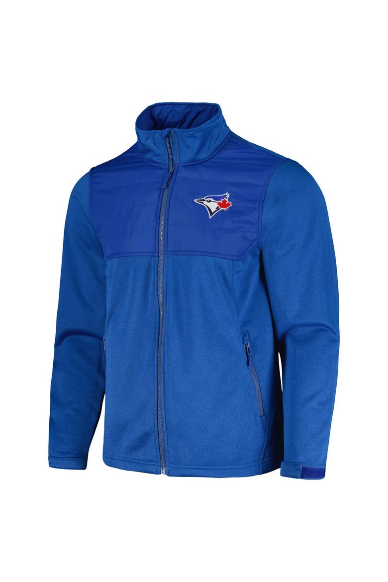 Men's Dunbrooke  Heather Royal Toronto Blue Jays Explorer Full-Zip Jacket, Alternate, color, Heather Royal