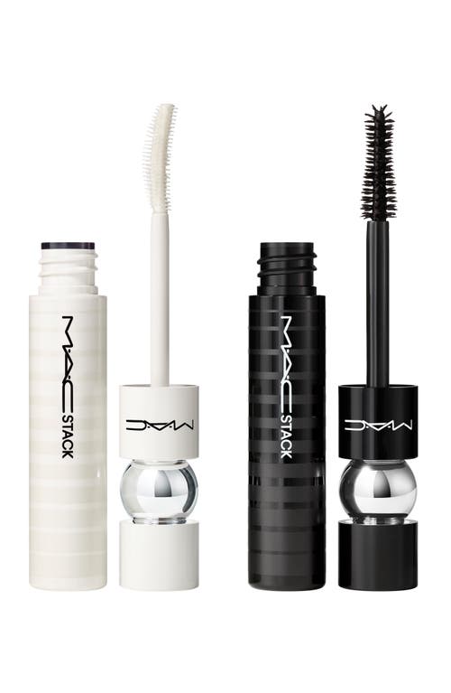 Mac Cosmetics Stacked To The Max Macstack Lash Duo Set $58 Value