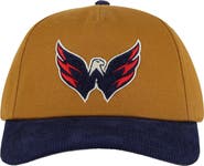 American Needle Men's American Needle Tan/Navy Washington Capitals Burnett Adjustable Hat