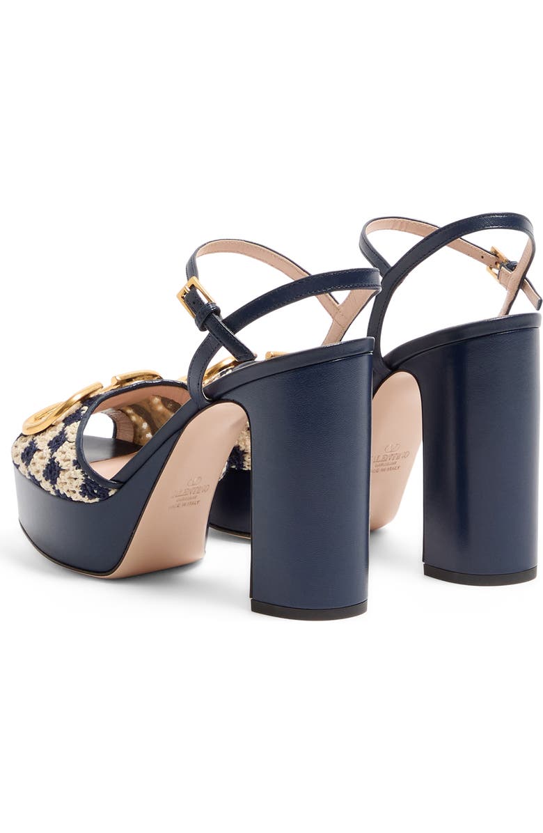 Valentino Garavani VLOGO Platform Sandal, Alternate, color,
