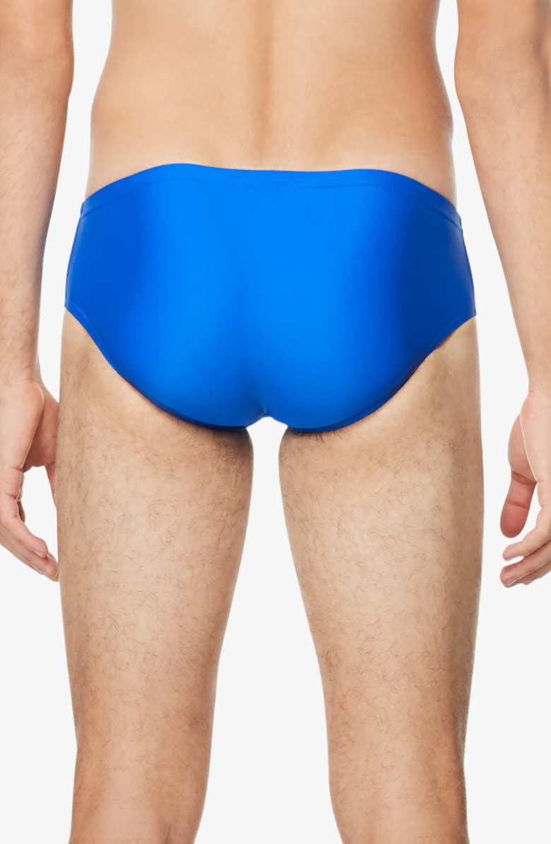 Speedo<sup>®</sup> Solid Swim Briefs, Alternate, color, New Sapphire