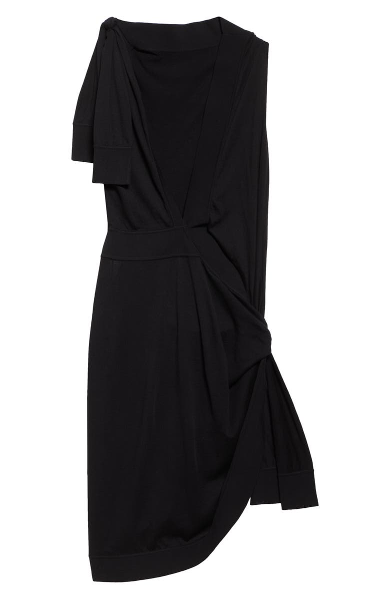 FERRAGAMO Asymmetric Knit Dress, Alternate, color,