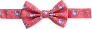 vineyard vines Kids' Crab Silk Bow Tie