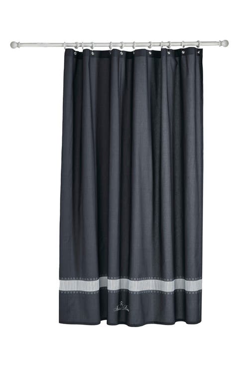 Circle in Square Shower Curtain