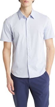 Theory Irving Short Sleeve Button-Up Shirt