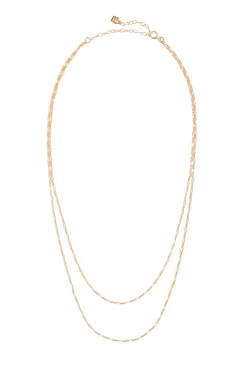 Two Tier Gold Necklace