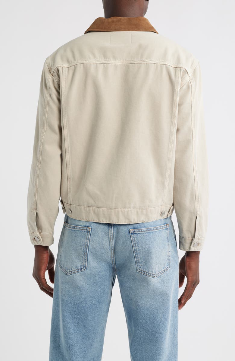 FRAME Cotton Canvas Utility Jacket, Alternate, color, Beach Sand