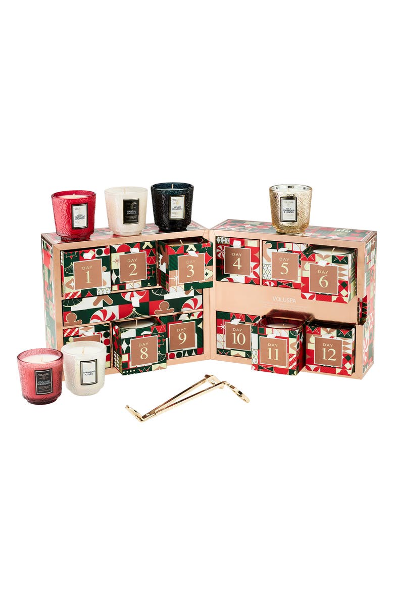 Voluspa 12 Day 2025 Advent Calendar, Alternate, color,