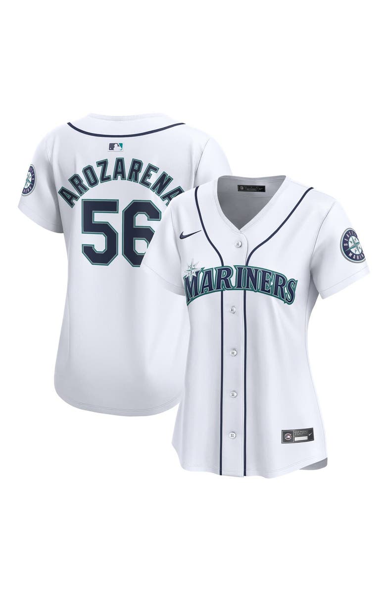 Nike Women's Nike Randy Arozarena White Seattle Mariners Home Limited Player Jersey, Alternate, color, White