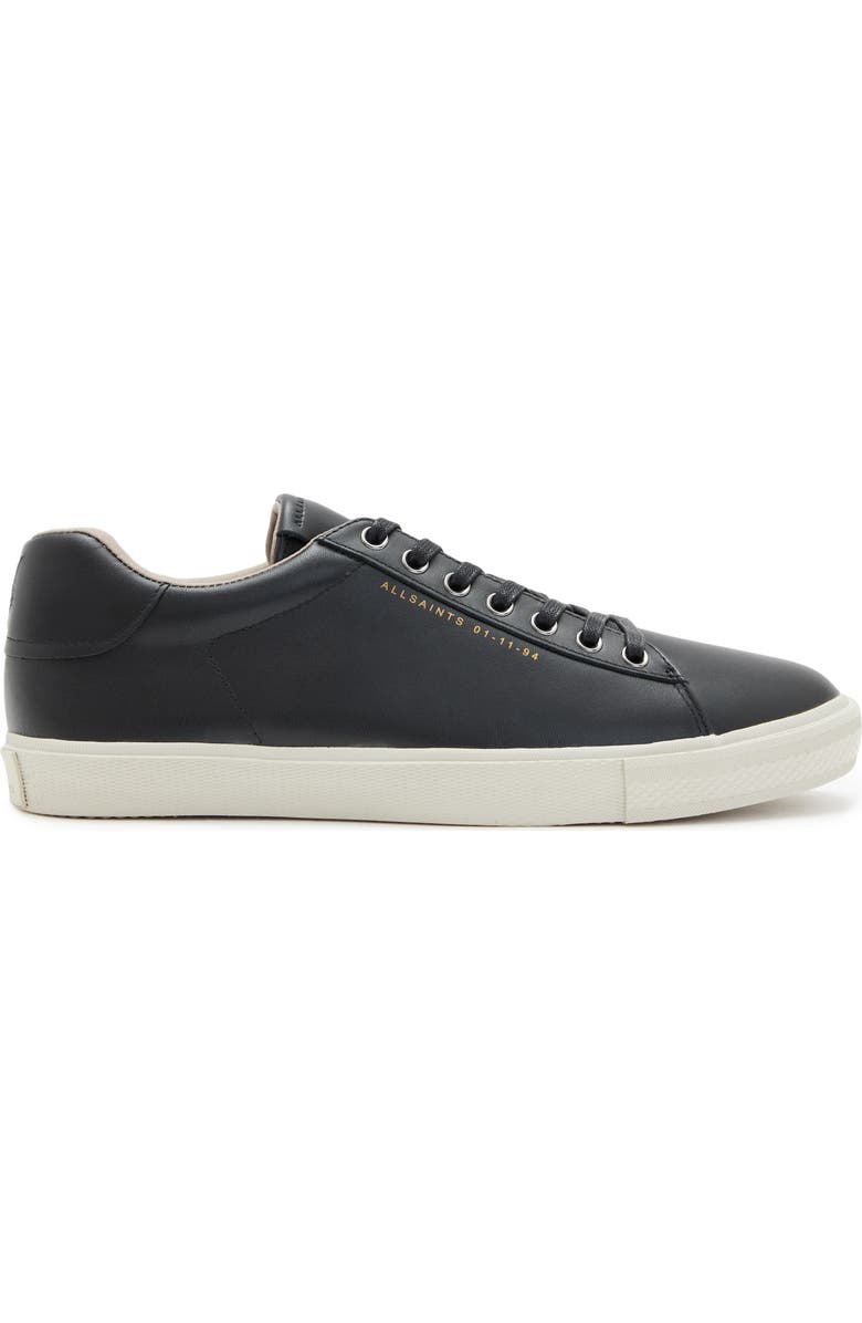 AllSaints Brody Low Top Sneaker, Alternate, color, Black