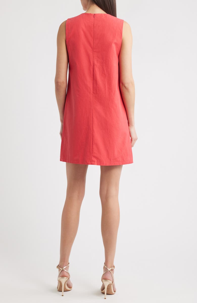 Sister Jane Field Crystal Cotton Minidress, Alternate, color, Red