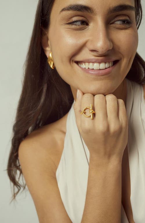 Cxc Mini Omega Ring In Gold