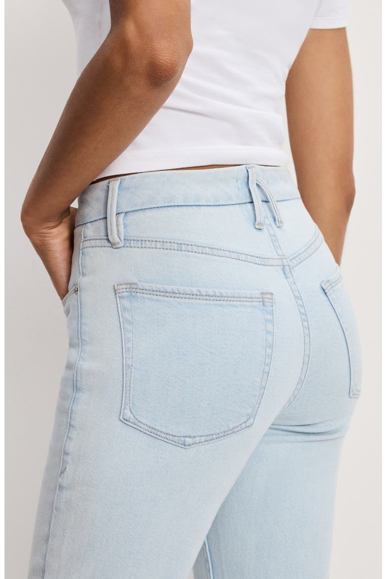 Good Icon Ankle Straight Leg Jeans, Alternate, color, INDIGO1124