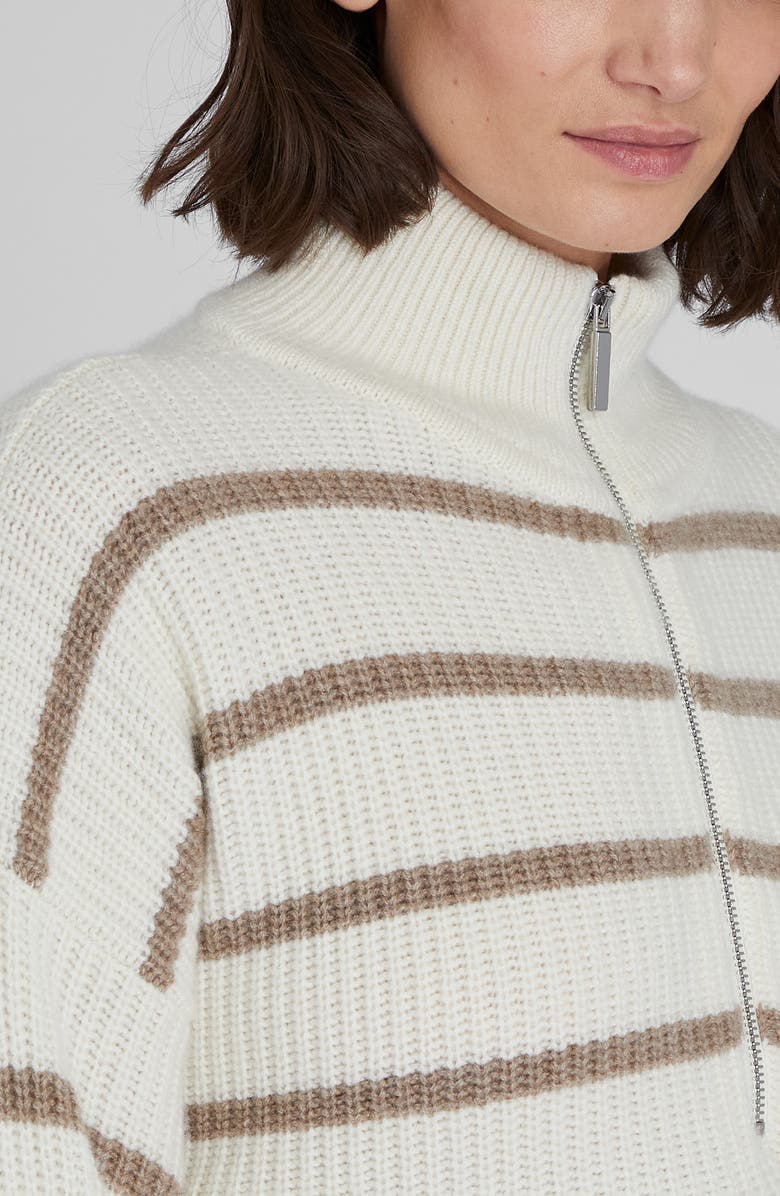 Club Monaco Cashmere Quarter Zip Sweater, Alternate, color,