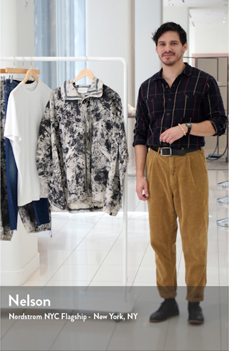 Aska Acid Wash Hooded Cotton Jacket, sales video thumbnail