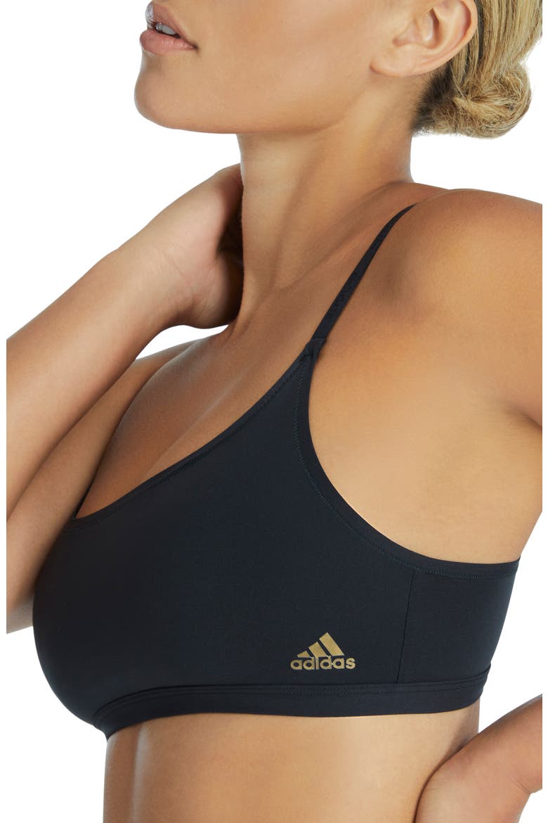 Scoop Bralette, Alternate, color, BLACK
