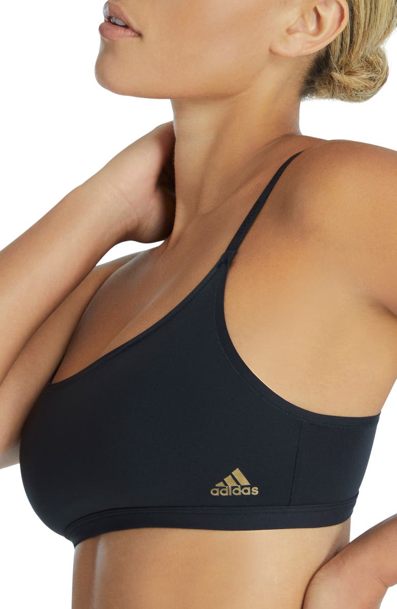 adidas Originals Scoop Bralette, Alternate, color, Black