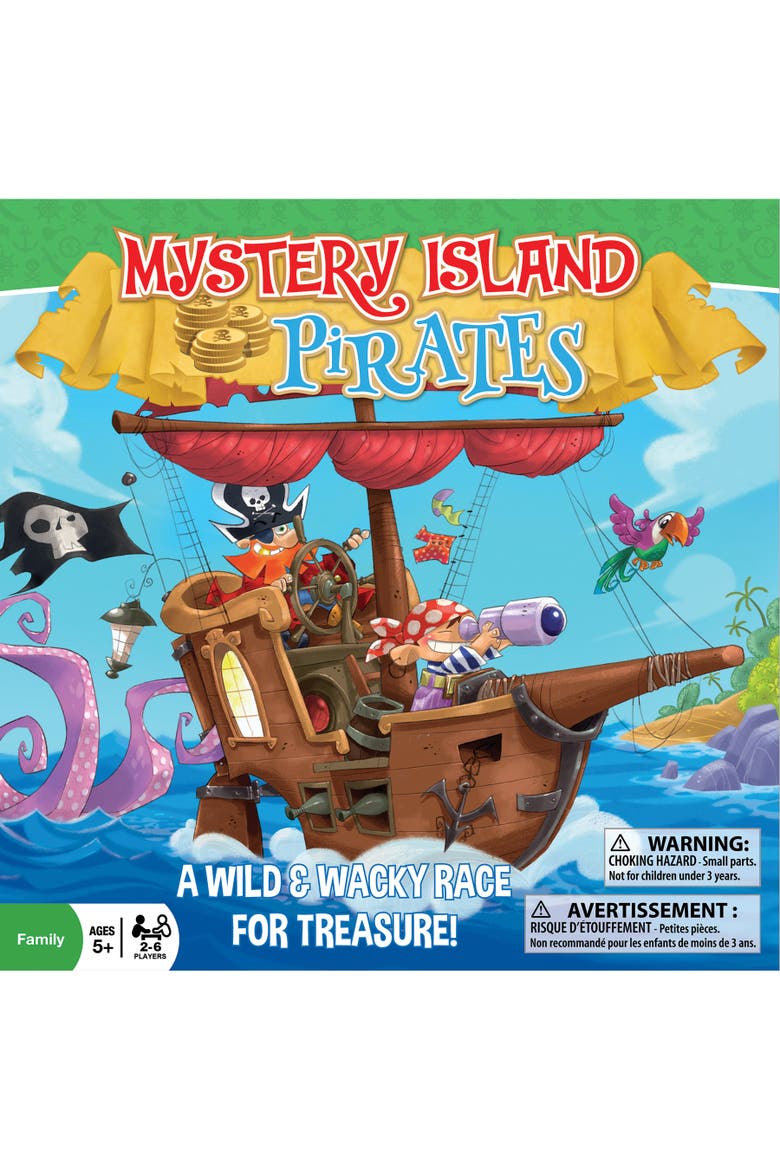 Mystery Island Pirates Tile Game, Alternate, color, Multicolored