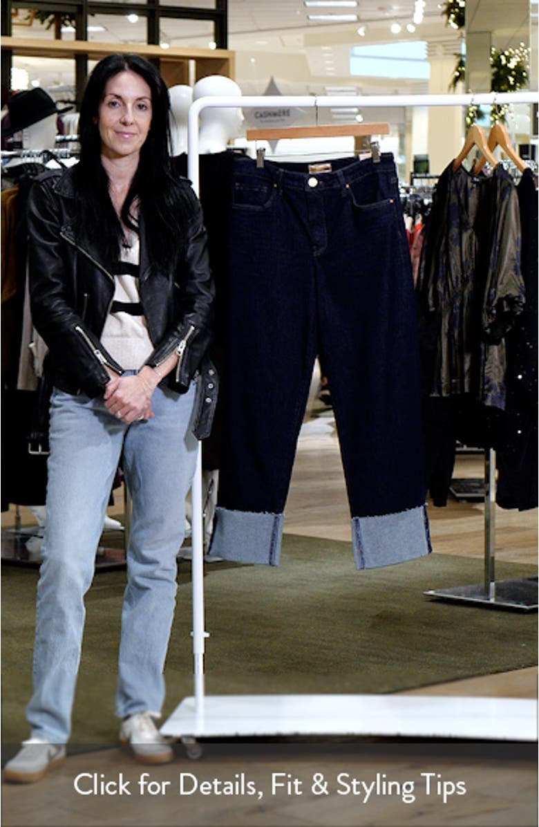Faye Cuffed Bootcut Jeans, sales video thumbnail