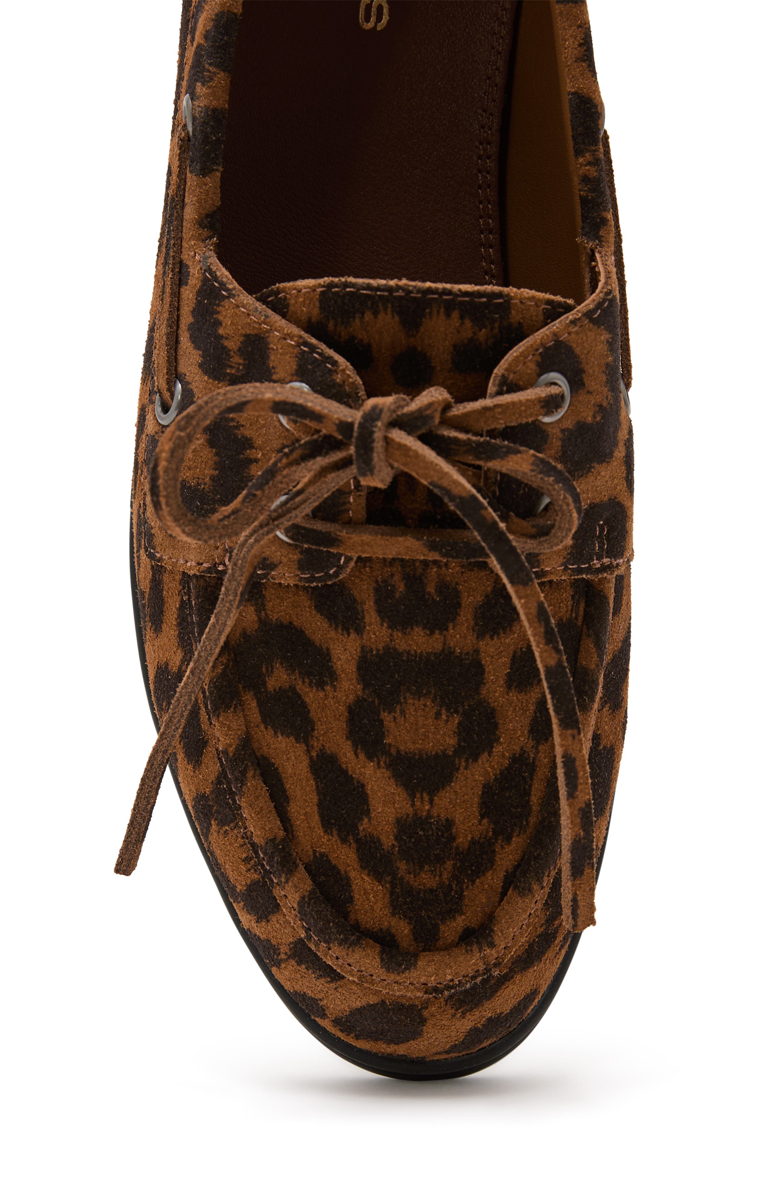 Reiss Lola Boat Shoe, Alternate, color, Animal