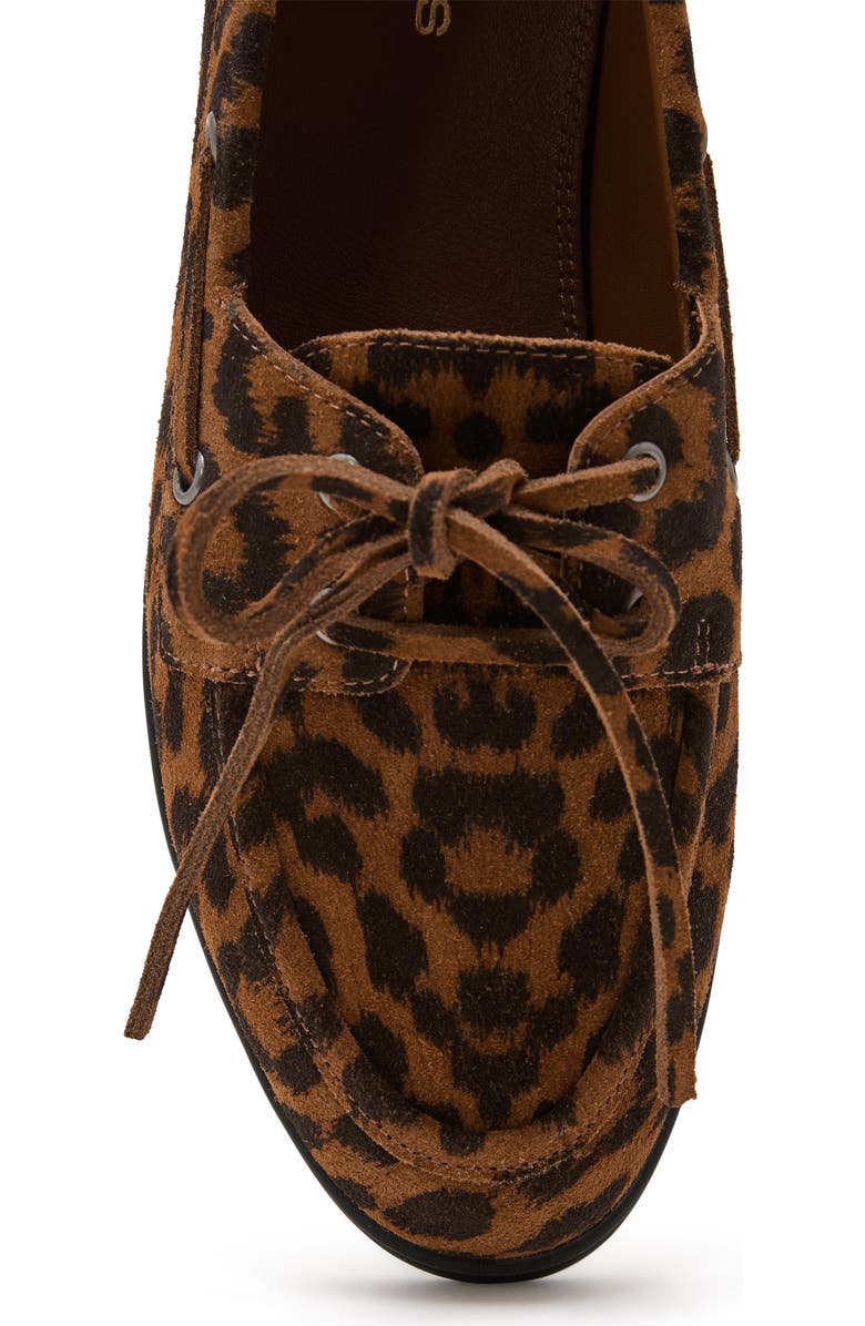 Reiss Lola Boat Shoe, Alternate, color, Animal