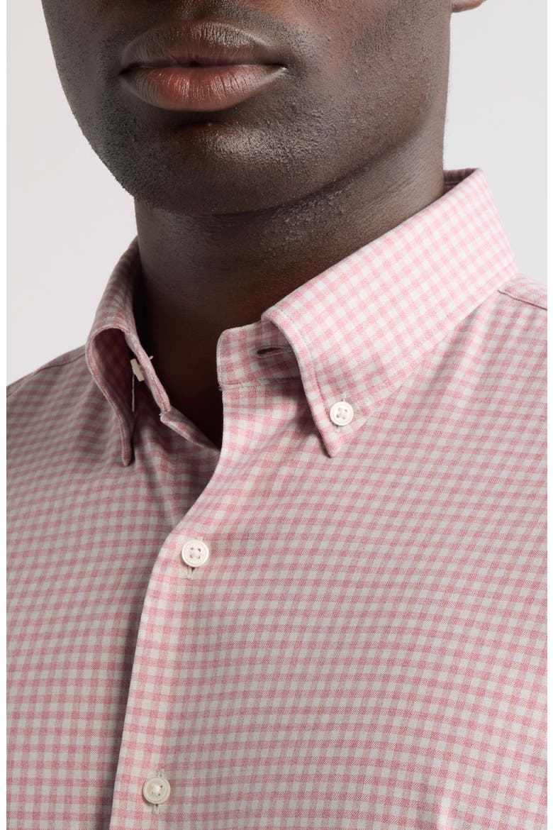 Liam Crown Soft Twill Sport Shirt, Alternate, color, DUSTY ROSE