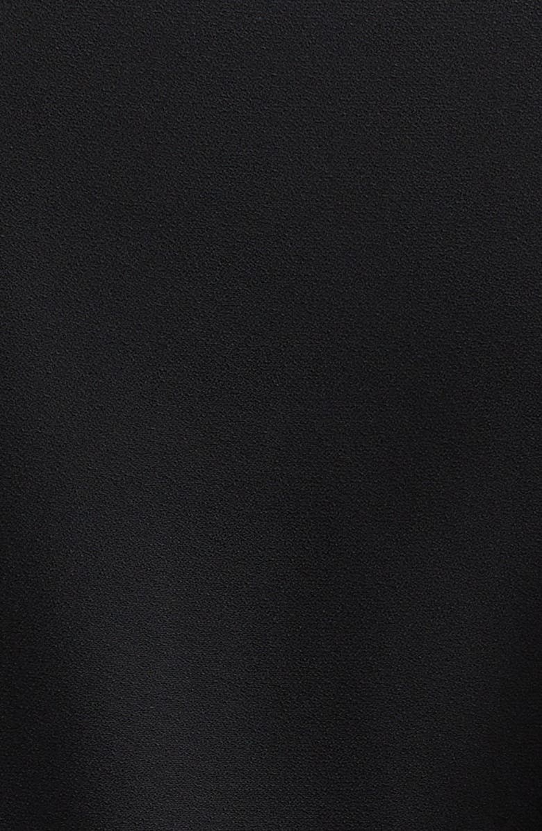 Versace Double Collar Belted Long Sleeve Shirtdress, Alternate, color,