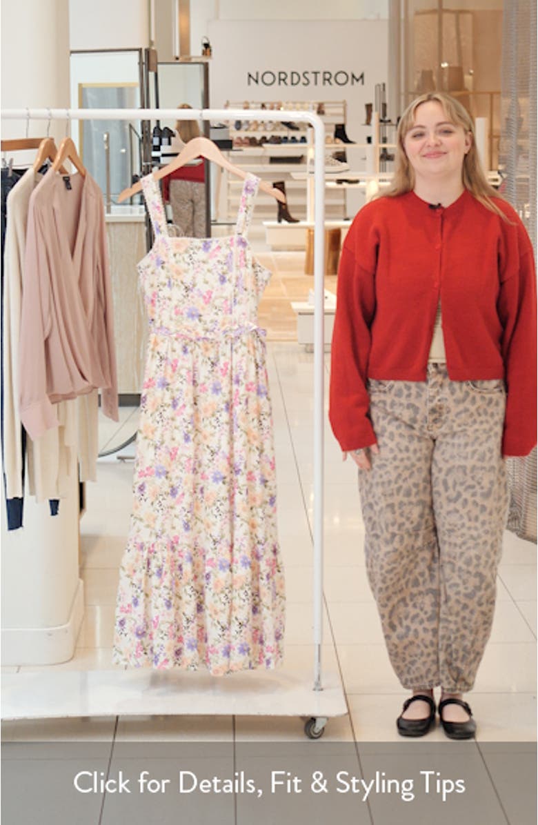 Floral Midi Sundress, sales video thumbnail