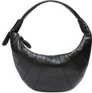 Lemaire Fortune Croissant Leather Shoulder Bag