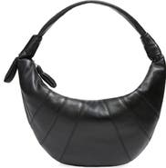 Lemaire Fortune Croissant Leather Shoulder Bag
