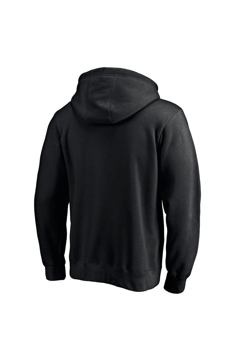 FANATICS Men's Fanatics Branded Black San Francisco Giants 2021 Postseason Locker Room Fitted Pullover Hoodie, Alternate, color,