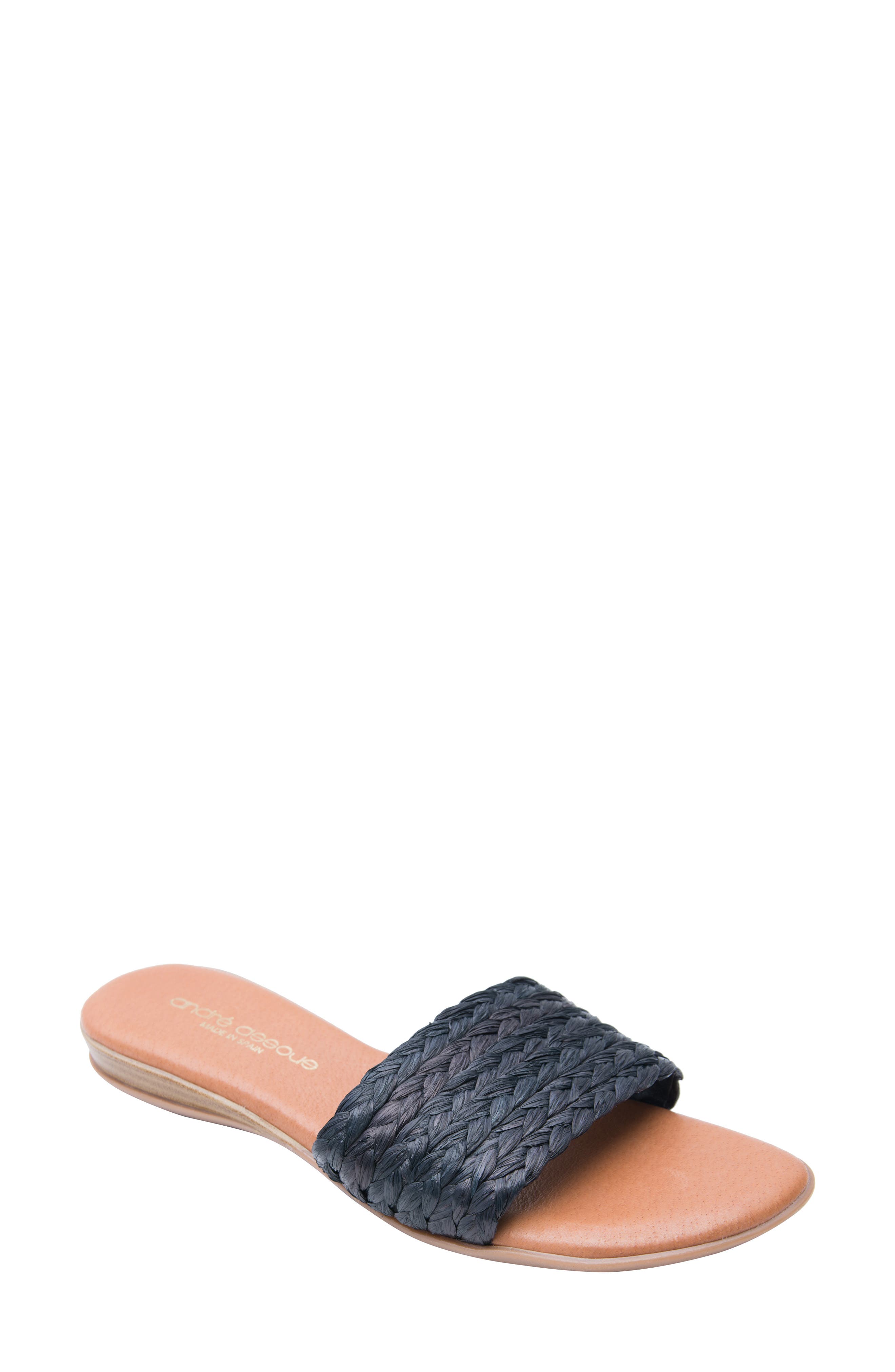 André Assous Nahala Slide Sandal, Main, color, 