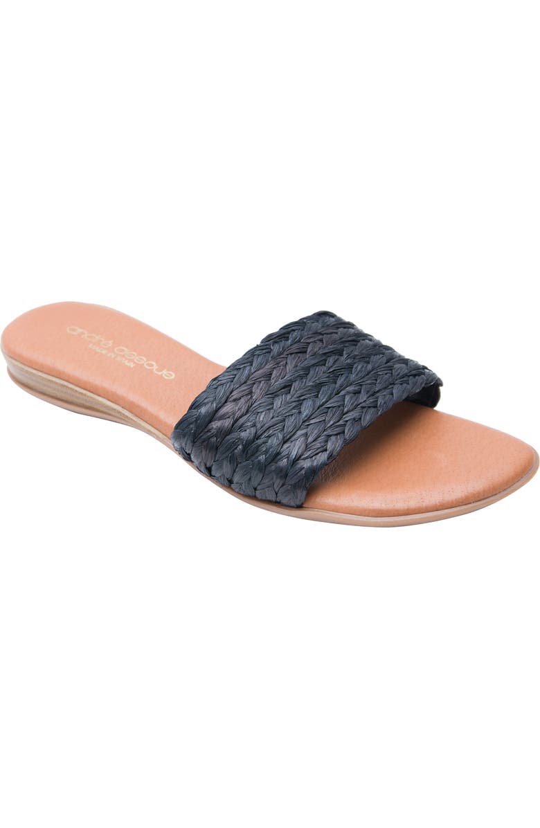 André Assous Nahala Slide Sandal, Main, color,