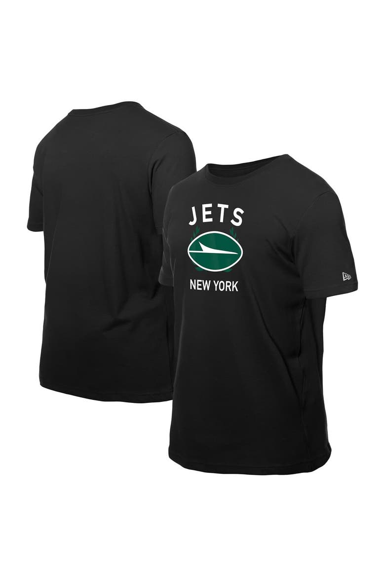 Men's New Era Black New York Jets 2025 NFL Draft T-Shirt, Alternate, color, Black