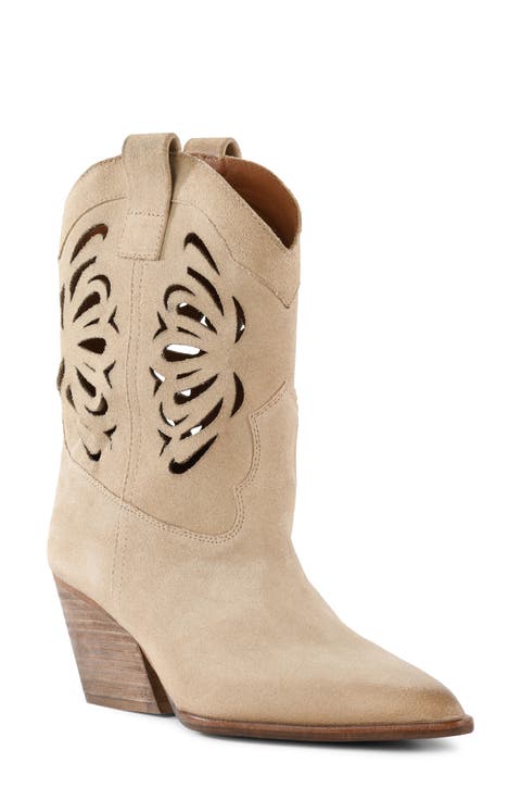 Go West Cowboy Boot (Women) (Narrow Calf)
