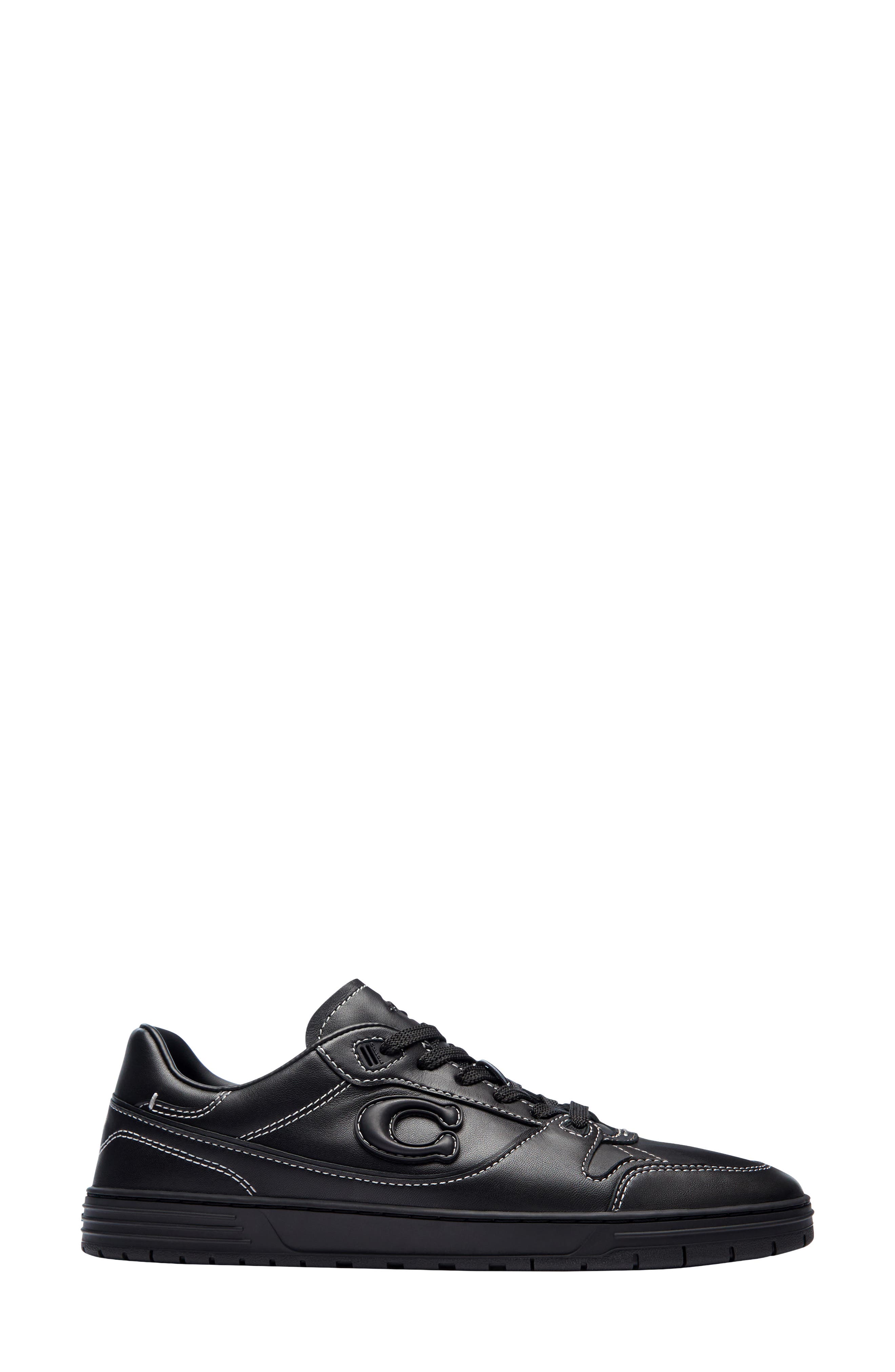 Soft Soho Sneaker, Alternate, color, BLACK