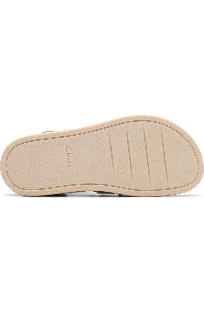Clarks<sup>®</sup> Arwell Sun Cage Sandal, Alternate, color, Cream Leather