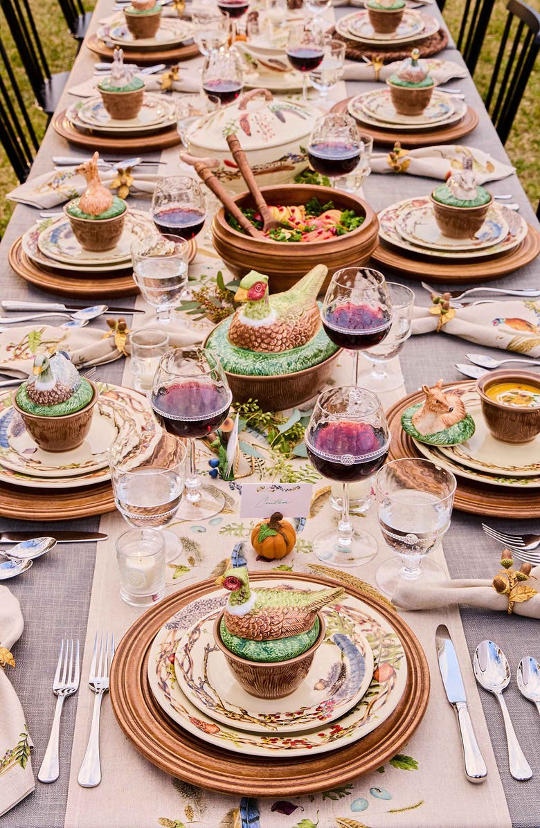 Juliska Forest Walk Pheasant Covered Bowl, Alternate, color, 