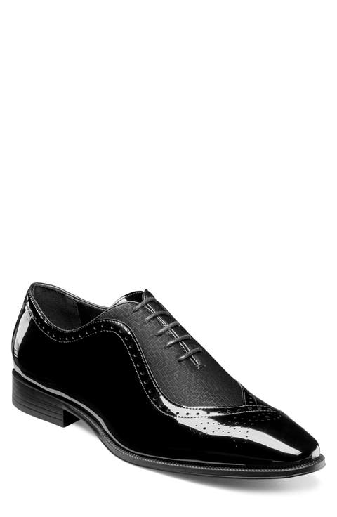 Stuart Faux Leather Wingtip Oxford