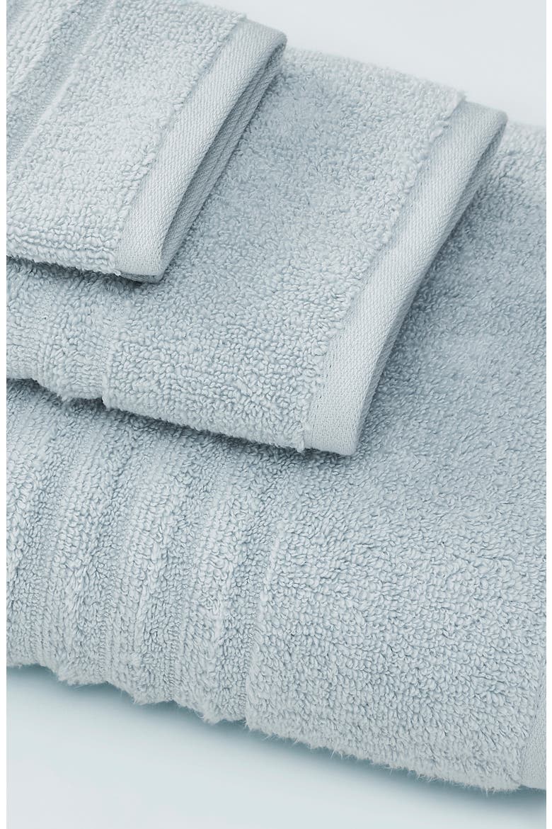 Combed Cotton 2-Pack Bath Towels, Alternate, color, LIGHT BLUE