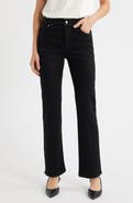 Madewell Longline Straight Leg Jeans