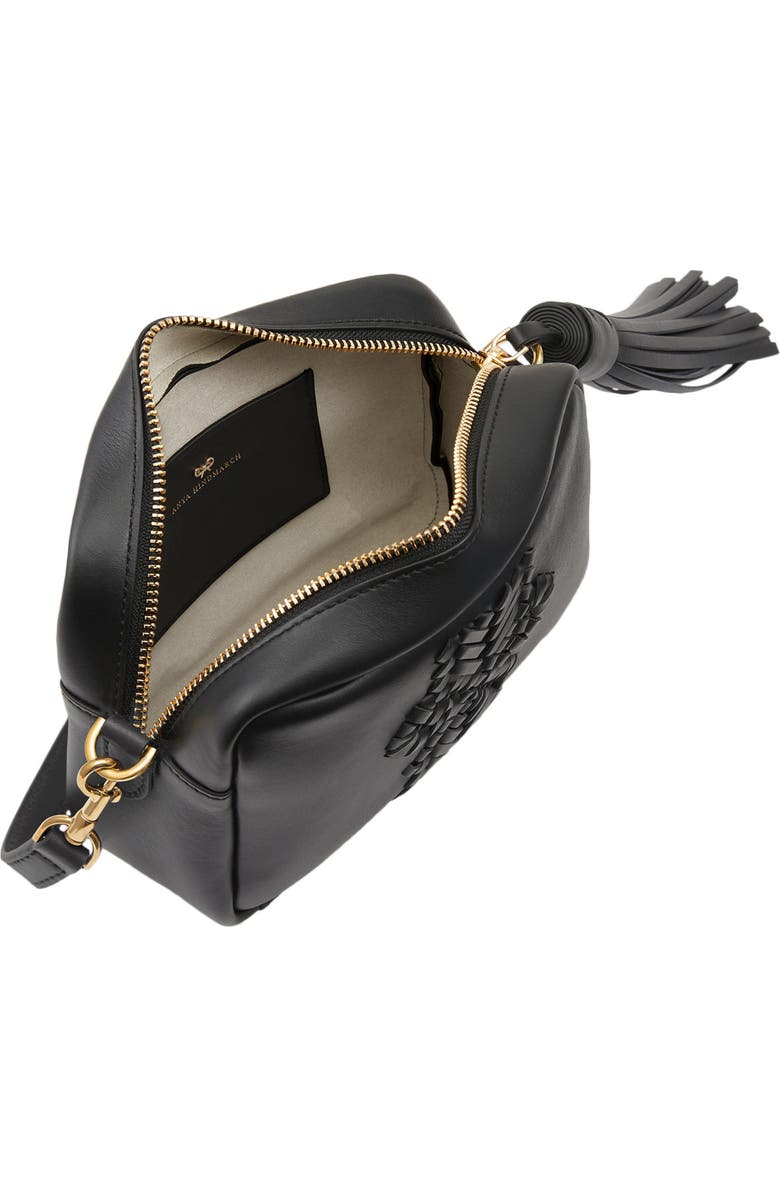 Anya Hindmarch The Neeson Tassel Leather Crossbody, Alternate, color,