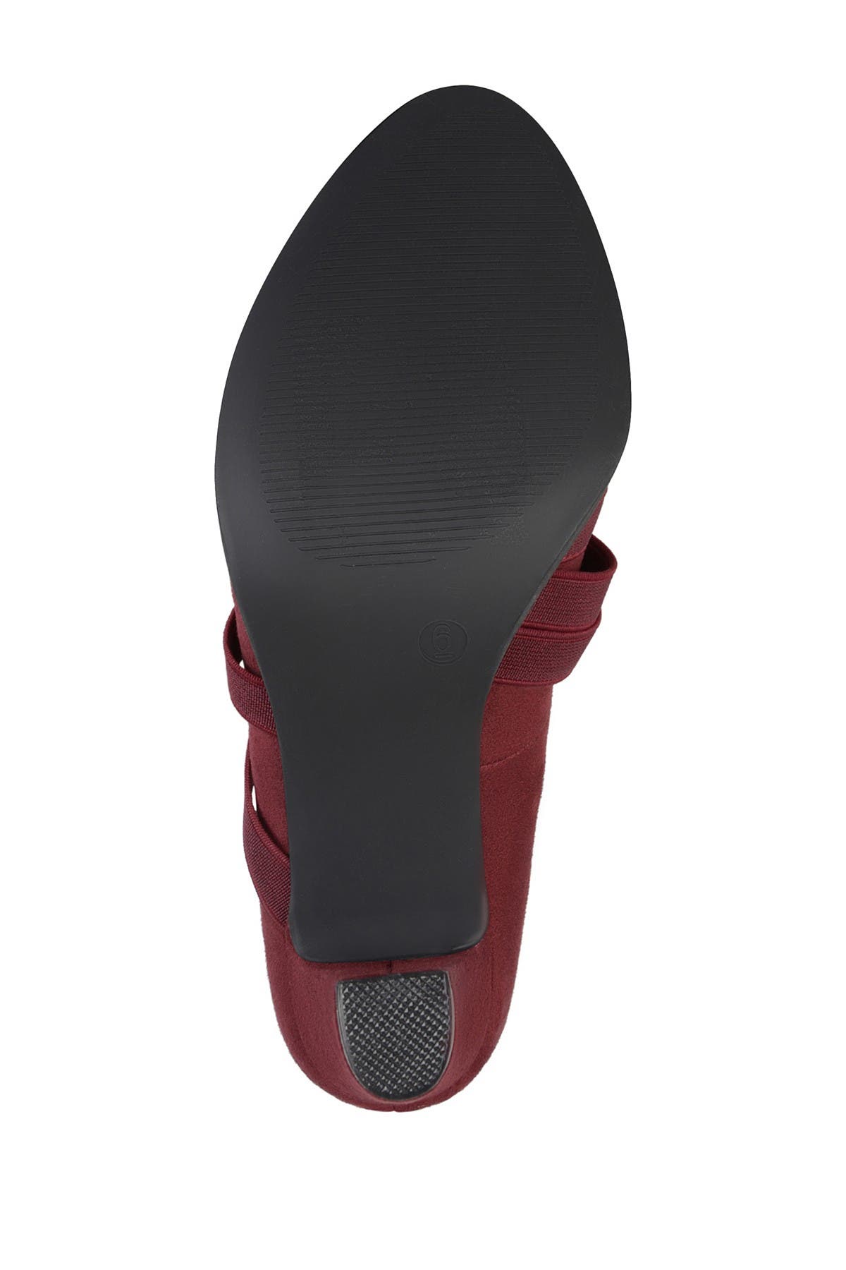 JOURNEE Loren Strappy Pump, Alternate, color, WINE