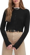 Favorite Daughter Rebecca Crop Cashmere Cardigan