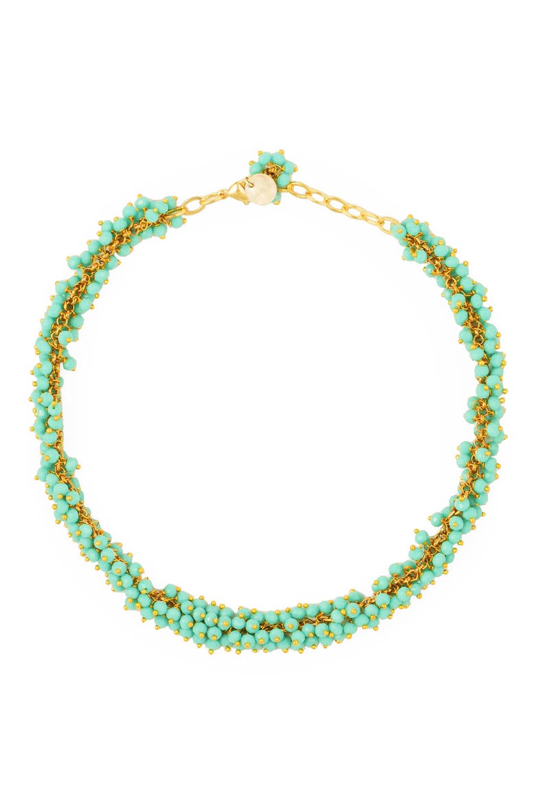 Jemsa Necklace, Main, color, TURQUOISE
