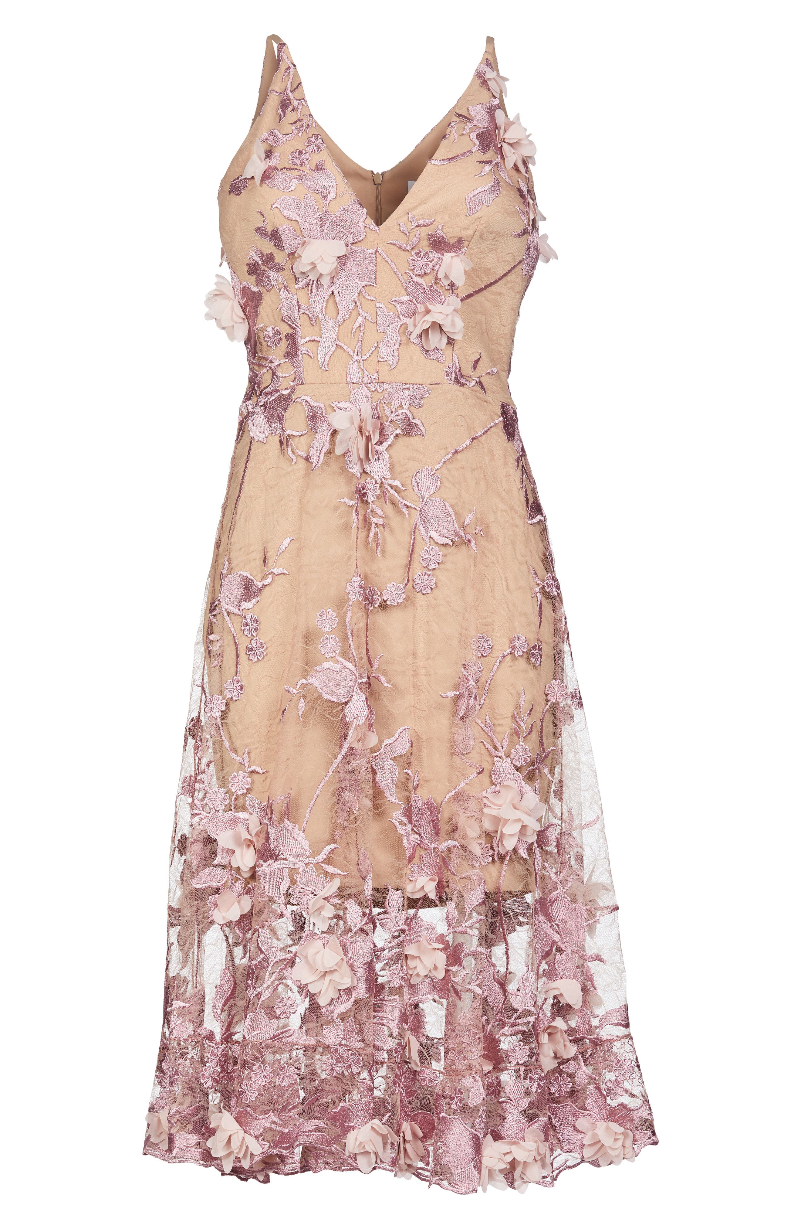 dress the population audrey dress Dress The Population Audrey Dress - Pink