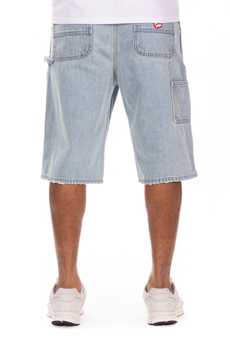 ICECREAM Angelo Denim Shorts, Alternate, color, Butter Pecan