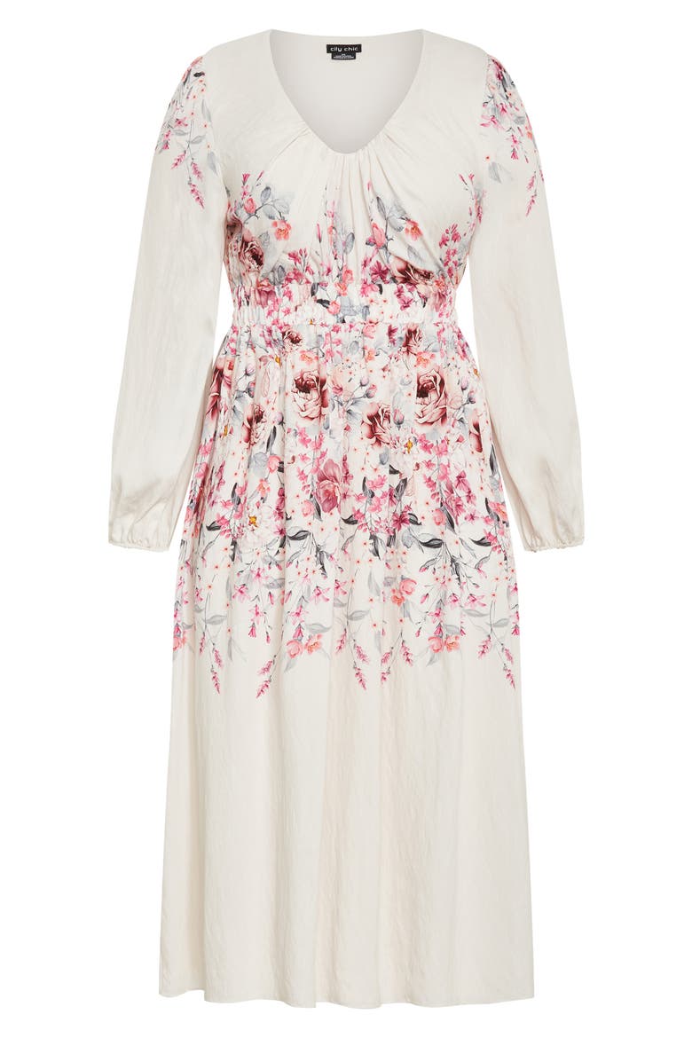 Keyla Floral Long Sleeve Maxi Dress, Alternate, color, FLORAL