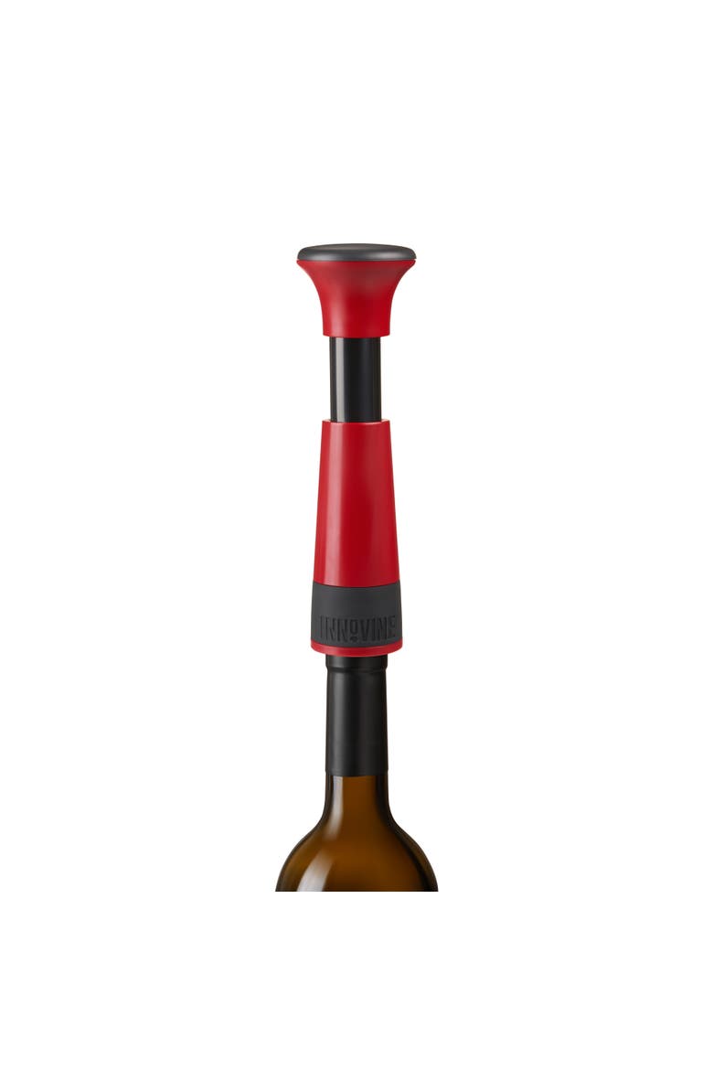 Vacuum Pump Wine Saver, Alternate, color, Raspberry