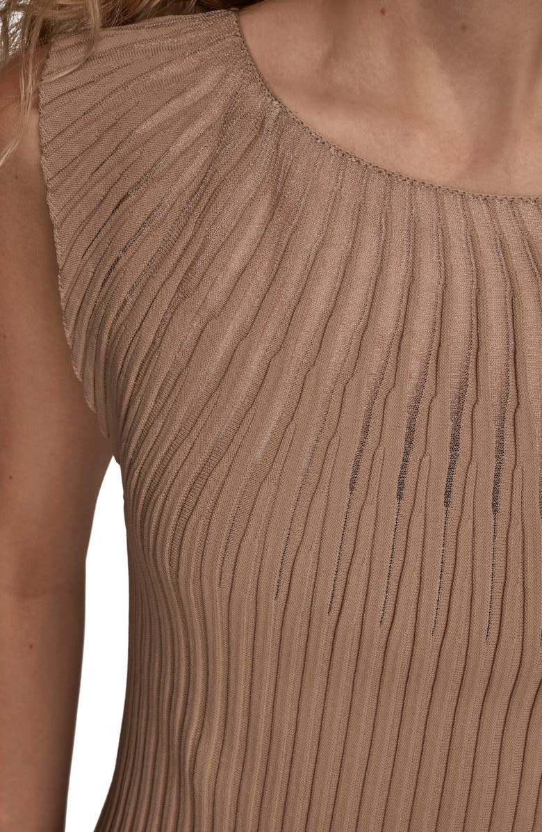 Donna Karan New York Rib Sleeveless Top, Alternate, color, Nolita